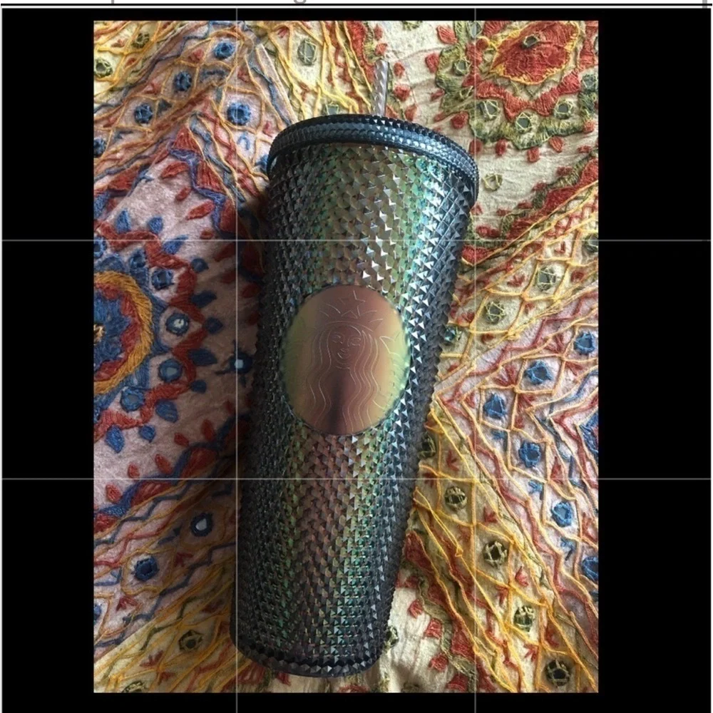 Starbucks Fall 2020 Dark Bling Studdeed Tumbler NWT